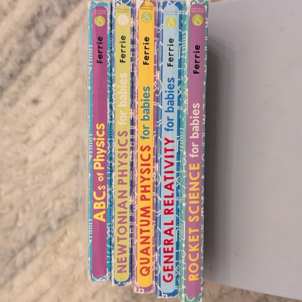Physics for Babies Board Book Bundle
